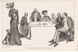 Having taken all the necessary legal steps, Mr. Tagg is greatly mortified at his daughter's refusal to marry a nobleman.